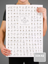Laden Sie das Bild in den Galerie-Viewer, Yoga Poster mit 168 Asanas