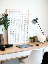 Laden Sie das Bild in den Galerie-Viewer, Yoga Poster mit 168 Asanas
