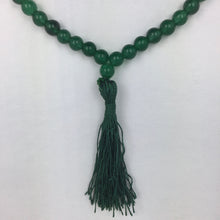 Laden Sie das Bild in den Galerie-Viewer, grüne Jade Mala, 108 + 1 Perle, 8mm