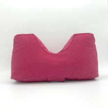 Laden Sie das Bild in den Galerie-Viewer, Meditationskissen Siddha bordeaux hochkant im Sotantar Yoga Shop Berlin