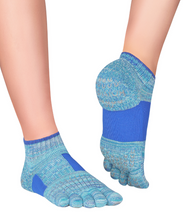 Laden Sie das Bild in den Galerie-Viewer, Yoga Socke Arch Support königsblau im Sotantar Yoga Shop Berlin