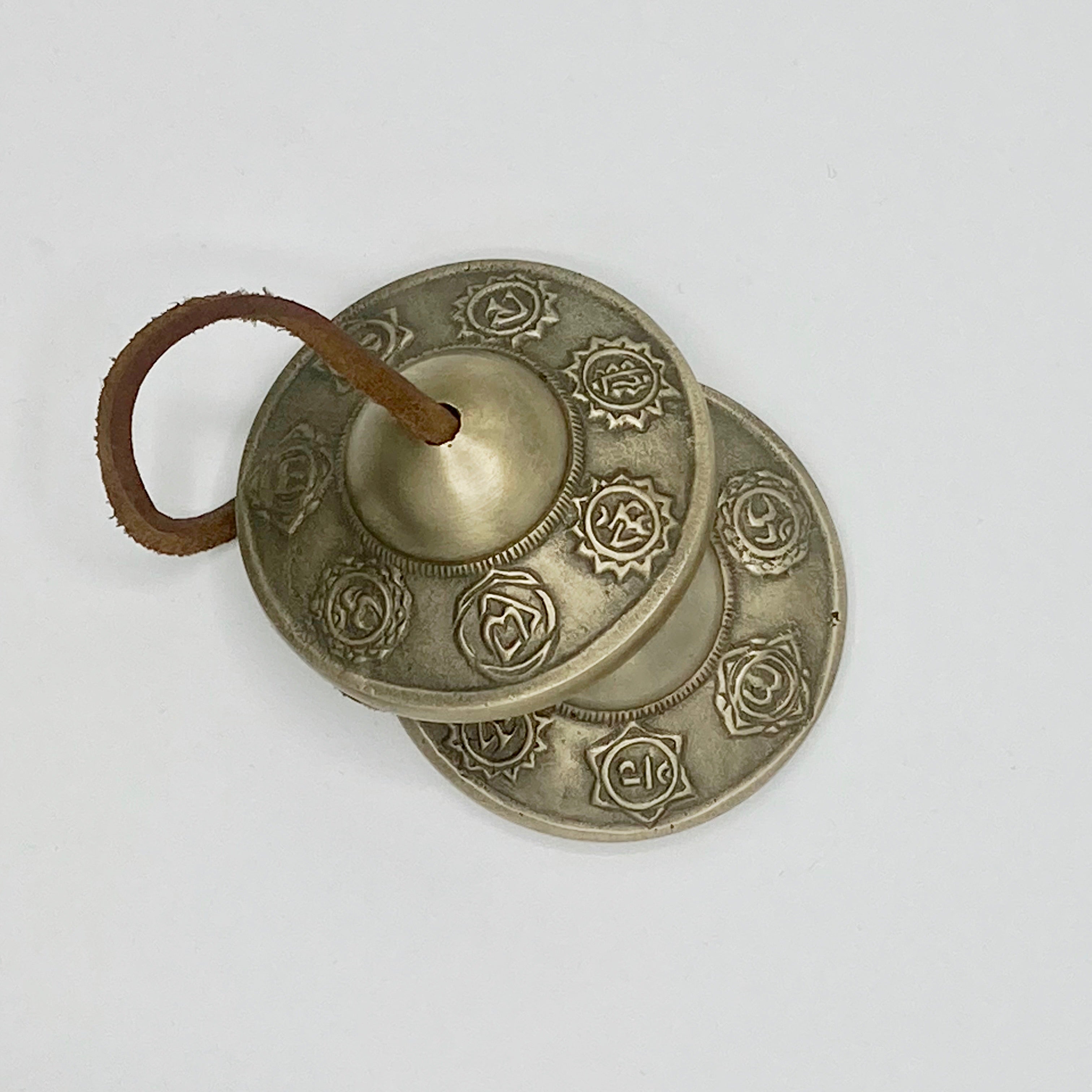 Tibetische Zimbeln mit Chakrasymbolen Sotantar Yoga Shop Von Yogis