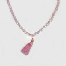 Laden Sie das Bild in den Galerie-Viewer, Rosenquarz Mala 108 + 1 Perle im Sotantar Yoga Shop Berlin